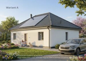 Nowoczesny dom parterowy projekt Poznań Czapury