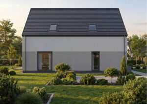 Budowa domu energooszczędnego 162m2 Czapury