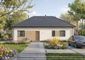 Budowa domu z prefabrykatów żelbetowych Borówiec Dachowa