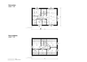 Projekt domu energooszczędnego 5 pokoi realizacja Borówiec.