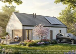 Nowoczesny dom parterowy budowa Poznań Czapury